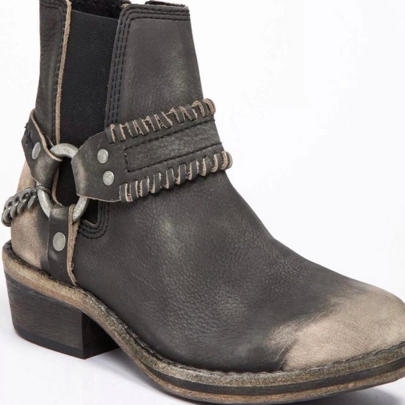 Free People Stony Desert Boot - Washed Black - Picture 2 of 6